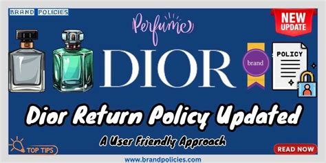 dior return policy email